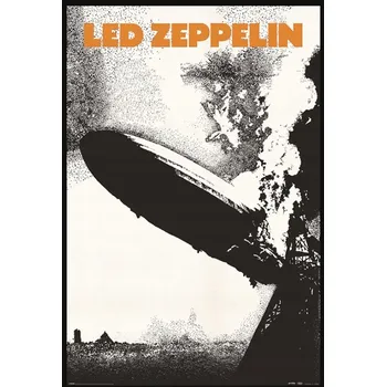 Bytová dekorace PUZZLE LED ZEPPELIN - LED ZEPPELIN A3 252 ks s potiskem + JMÉNO Krabička