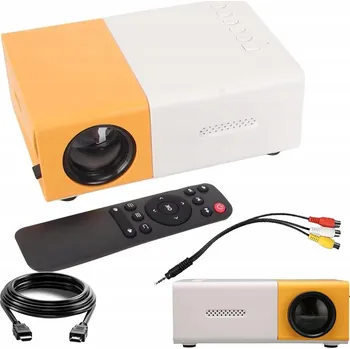 Projekční technika PROJEKTOR Přenosný projektor pro děti na pohádky, hry, kapesní