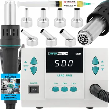 IP kamera Horkovzdušná pájecí stanice Reball 1000 W