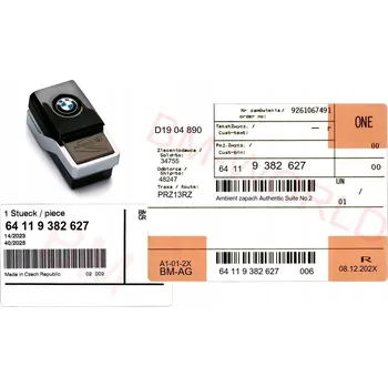 autokoberec Vůně do auta BMW Ambient Air Authentic Suite č. 2 G30 G11 G01 G05 G07