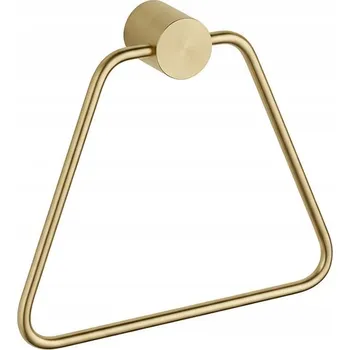 Věšák Věšák s pohyblivým ramenem na kolíčky Rea, zlatý