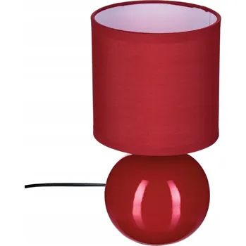 Lampička NOČNÍ LAMPA STOLNÍ LAMPA ČERVENÁ DO LOŽNICE