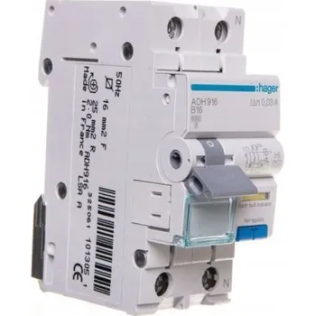 Proudový chránič Proudový chránič Hager 230 V IP20 0 A