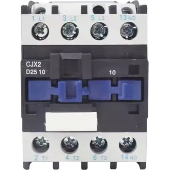 Stykač Stykač AC, CJX2-2510 AC380V Stykač AC, pomocný kontakt 1NO