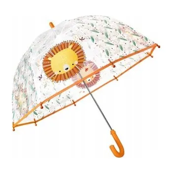 Deštník Dětský průhledný deštník proti dešti SASSI Lev