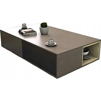 Konferenční stolek Konferenční stolek Giulia Grillo obdélníkový 120 x 60 x 35 cm šedý