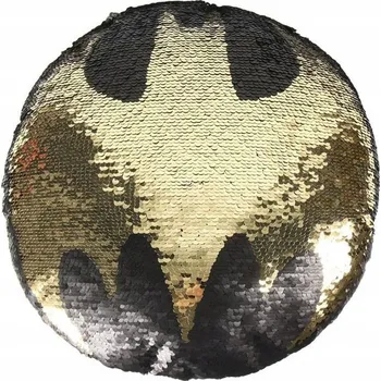 Polštář Polštář Batman 30 cm, průměr dvou flitry