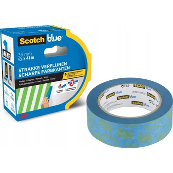 Lepicí páska ScotchBlue modrá UV maskovací páska pro ostré okraje, 36 mm x 41 m