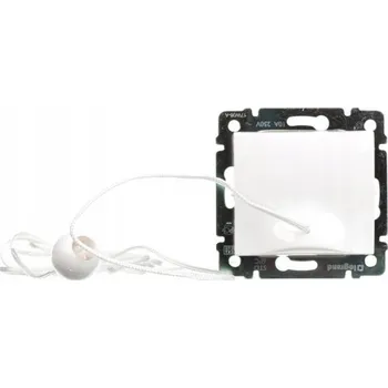 vypínač VALENA Jednopólový spínač s táhlem, bílý 774419