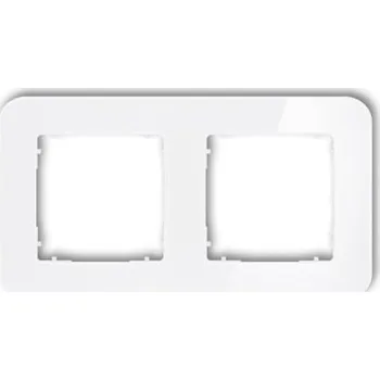 Rámeček dvojitý Karlik bílý