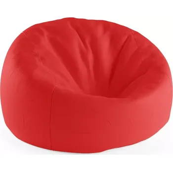 Sedací pytel Sablio Sedací vak Cocoon Červená - 115 x 75 cm x 45 cm