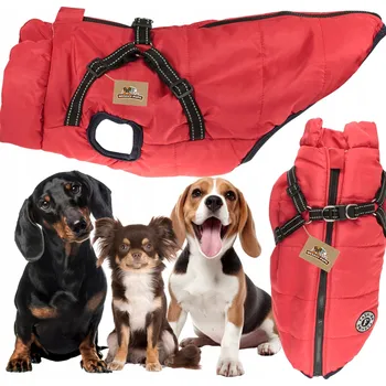 Moto oblečení Bunda Wesoły Pupil červená XL