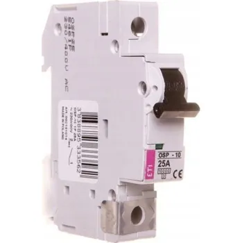 vypínač ETIMAT OMEZOVAČ VÝKONU 1P D25A 10kA JISTIČ OSP 10 ETI 002181014