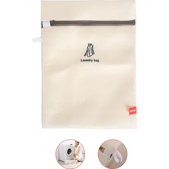 Volně stojící koš na prádlo Em Home 10 l béžový