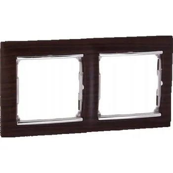 vypínač Dvojitý Rámeček Legrand stříbrný