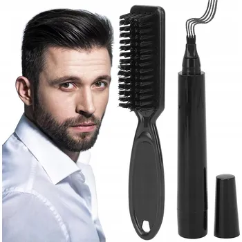 ZAHUŠŤOVACÍ KARTÁČ NA VOUSY + FIXA / TUŽKA NA DOKRESLENÍ VOUSŮ - SADA