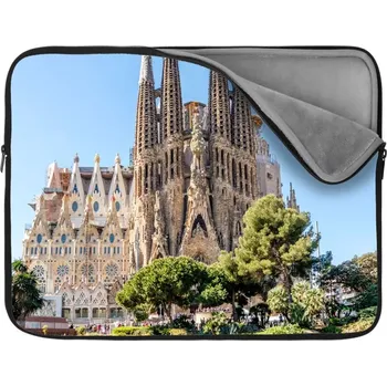 pouzdro na notebook Sablio Obal na notebook Barcelona Sagrada Familia - 17"