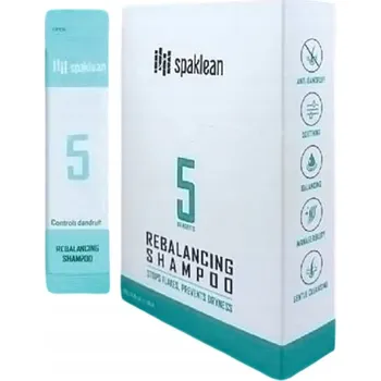 Šampon Šampon pro regeneraci vlasů Spaklean Amazing Collagen Rebalancing 10 g * 10
