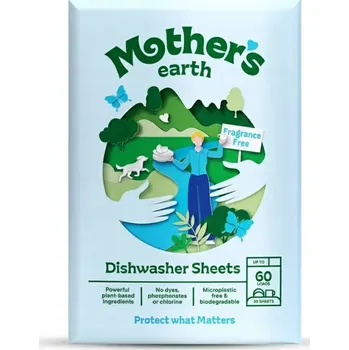 Mothers Earth Ekologické Kapsle do Myčky Nádobí - Listky