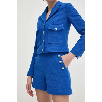 Dámské kraťasy Kraťasy Morgan SHALA.F SHALA.F.AZUR modrá 55X, vel. 34