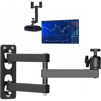 Projekční technika STOJAN NA PROJEKTOR, STOJAN NA PROJEKTOR REGULOVATELNÝ 1/4" ČERNÝ
