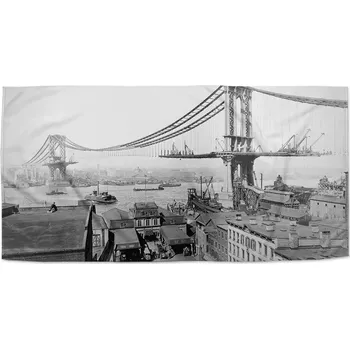 Osuška Sablio Ručník Stavba mostu - 30x50 cm