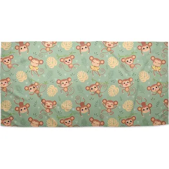 Osuška Sablio Ručník Roztomilé opičky - 30x50 cm