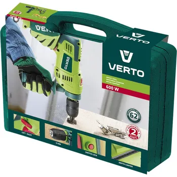 Vrtačka Příklepová vrtačka 600W VERTO 50G539