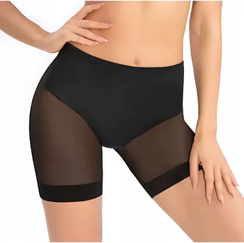 Kalhotky Kalhotky s nohavičkami modelující postavu proti odírání stehen vysoký pas Reformy 3XL