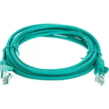 Síťový kabel Patchcord Goobay U/UTP 5e RJ45 / RJ45 3 m zelený