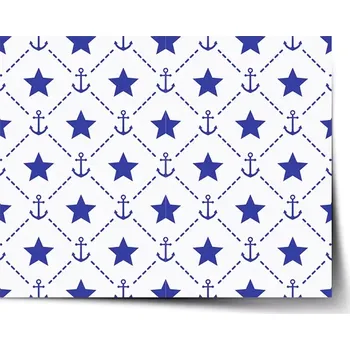 Plakát Sablio Plakát Hvězdy a kotvy - 60x40 cm