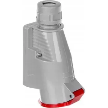 Elektrická zásuvka Elektrická Zásuvka hermetická Tarel černá