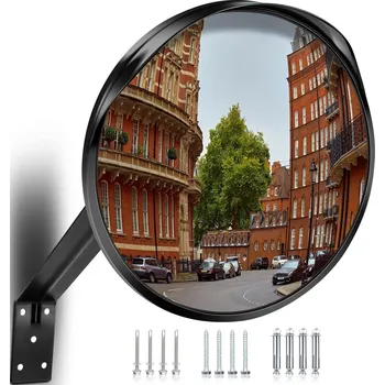 Zrcadlo ZRCADLO KONVEXNÍ SILNIČNÍ SKLADOVACÍ PARKOVACÍ SFÉRICKÉ 40 CM + DRŽÁK