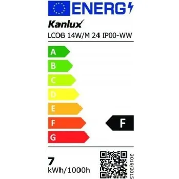 LED osvětlení LED pásek Kanlux LCOBFC 14W/M24 IP00-WW teplá barva