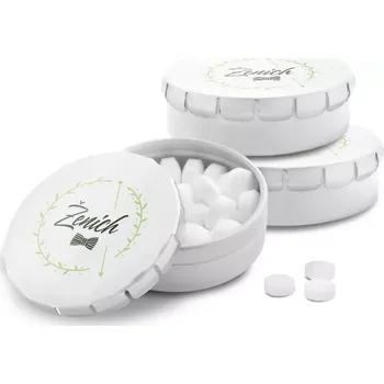 Bonbon Sablio Mentolky Ženich motýlek - 3 ks