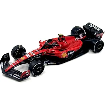 auto na autodráhu BBR Ferrari SF23 nr.55 C.Sainz Bahrain GP 2023 1:64