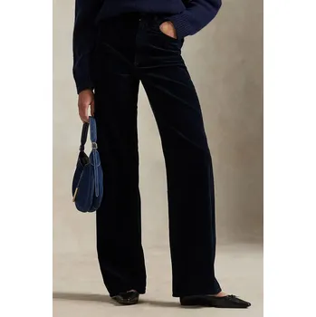 Dámské kalhoty Manšestrové kalhoty Polo Ralph Lauren 211A87463 námořnická modř 59X, vel. 40