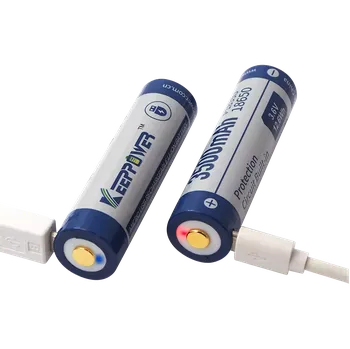 Článková baterie KeepPower ICR18650-350PCM 3500mAh Li-ION m-USB 1 ks