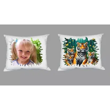 Dekorativní polštářek Polštářek z Vaší fotografie oboustranný 30x40 cm (polštářek na zakázku z vaší fotografie)