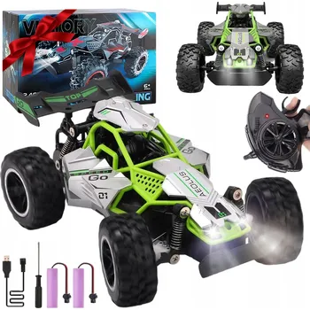 RC model auta AUTO NA DÁLKOVÉ OVLÁDÁNÍ RC TERÉNNÍ AUTO NA AKUMULÁTOR 2.4GHZ