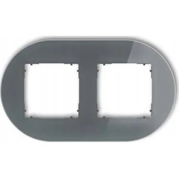 Dvojitý Rámeček Karlik šedý