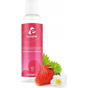 Lubrikační gel Lubrikant s příchutí jahody Easyglide Strawberry Flavor Lubricant - 150 ml
