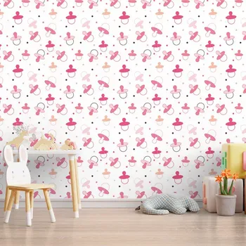 Tapeta Sablio Tapeta Růžové dudlíky - 125x75 cm