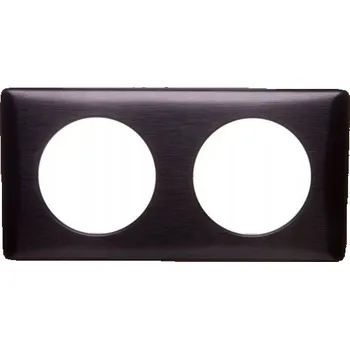 vypínač Rámeček dvojitý Legrand černý