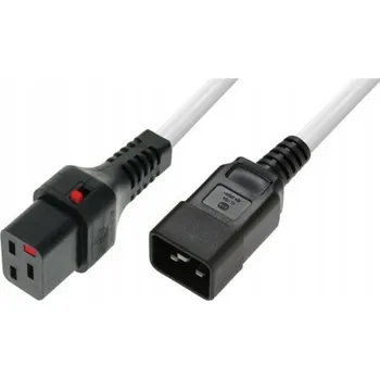 Napájecí kabel Serverový kabel IEC LOCK 3x1,5mm2 C20 / C19 2m PC1299