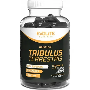 Anabolizér Doplněk stravy Tribulus terrestris v kapslích Evolite Nutrition, přírodní, 71 g