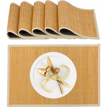 prostírání 6-dílné prostírání na jídelní stůl RD20505, krémová