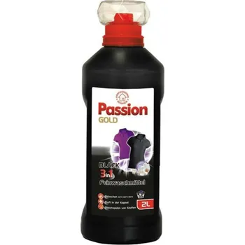 Prací prostředek PASSION GOLD BLACK 2L Německý Gel na praní ČERNÉHO prádla