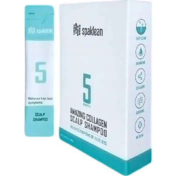 Vlasová regenerace Balzám na vlasy Spaklean Amazing Collagen Treatment Plus 10g*10