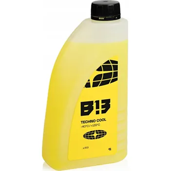 Nemrznoucí směs do chladiče Chladicí kapalina do chladičů připravená k použití 1L žlutá B13 Techno Cool